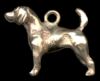 14K Gold Beagle Charm for Charm Bracelet