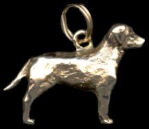 14K Gold Labrador Retriever Charm for Charm Bracelet