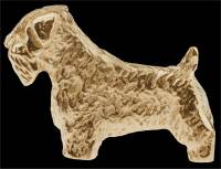 14K Gold Sealyham Terrier Charm for Charm Bracelet