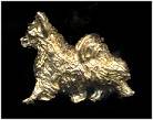 14K Gold Small Trotting Smooth Chihuahua
