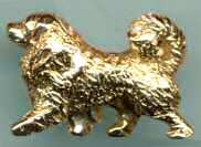 Great Pyrenees 14K Gold Trotting