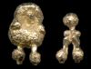 14K Gold Dog Jewelry  Poodle Earrings Coming and Going